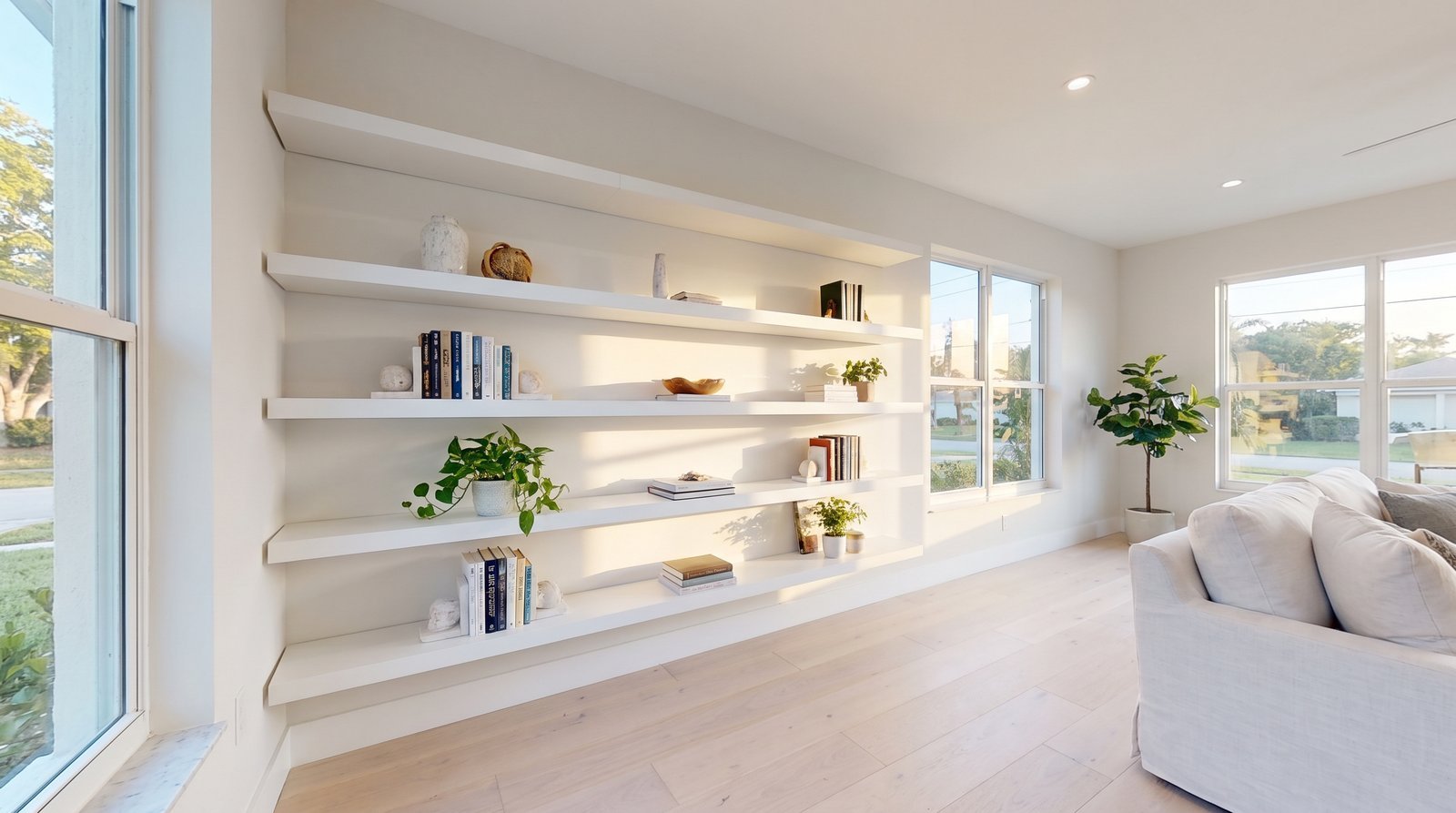 Den Custom Shelving