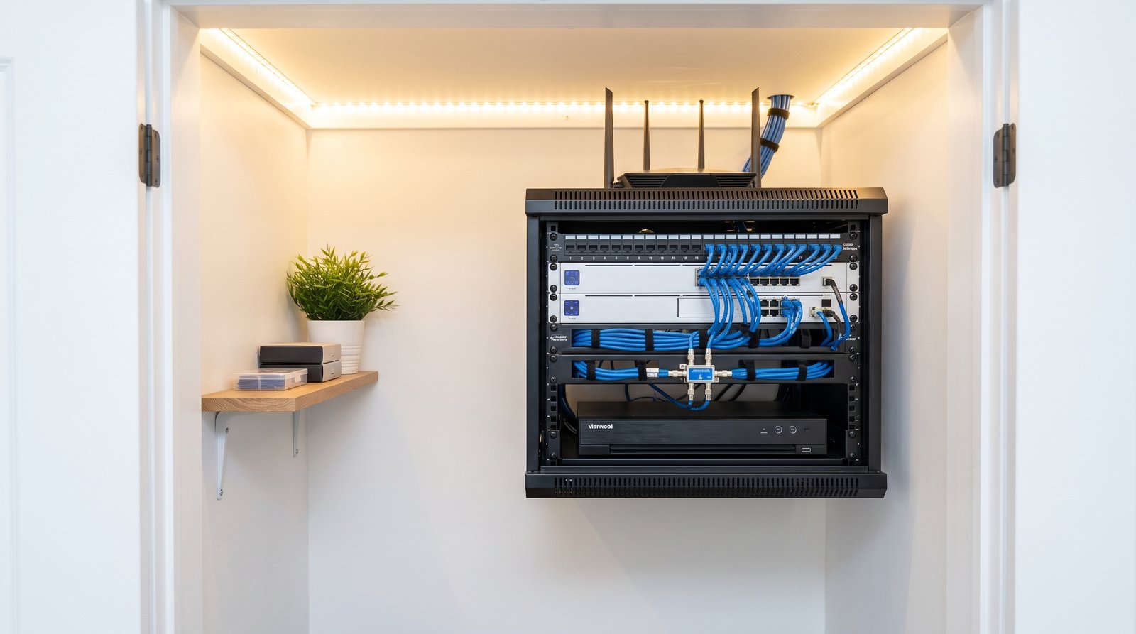 Home Office Ethernet & Data Cable Runs