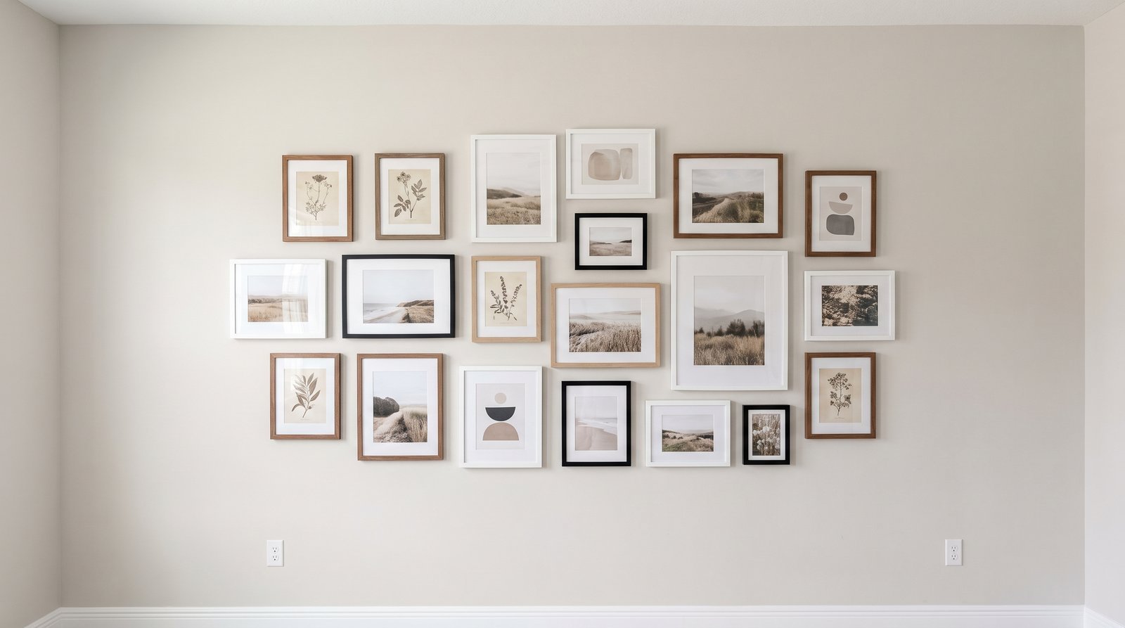 Bedroom Picture & Mirror Hanging
