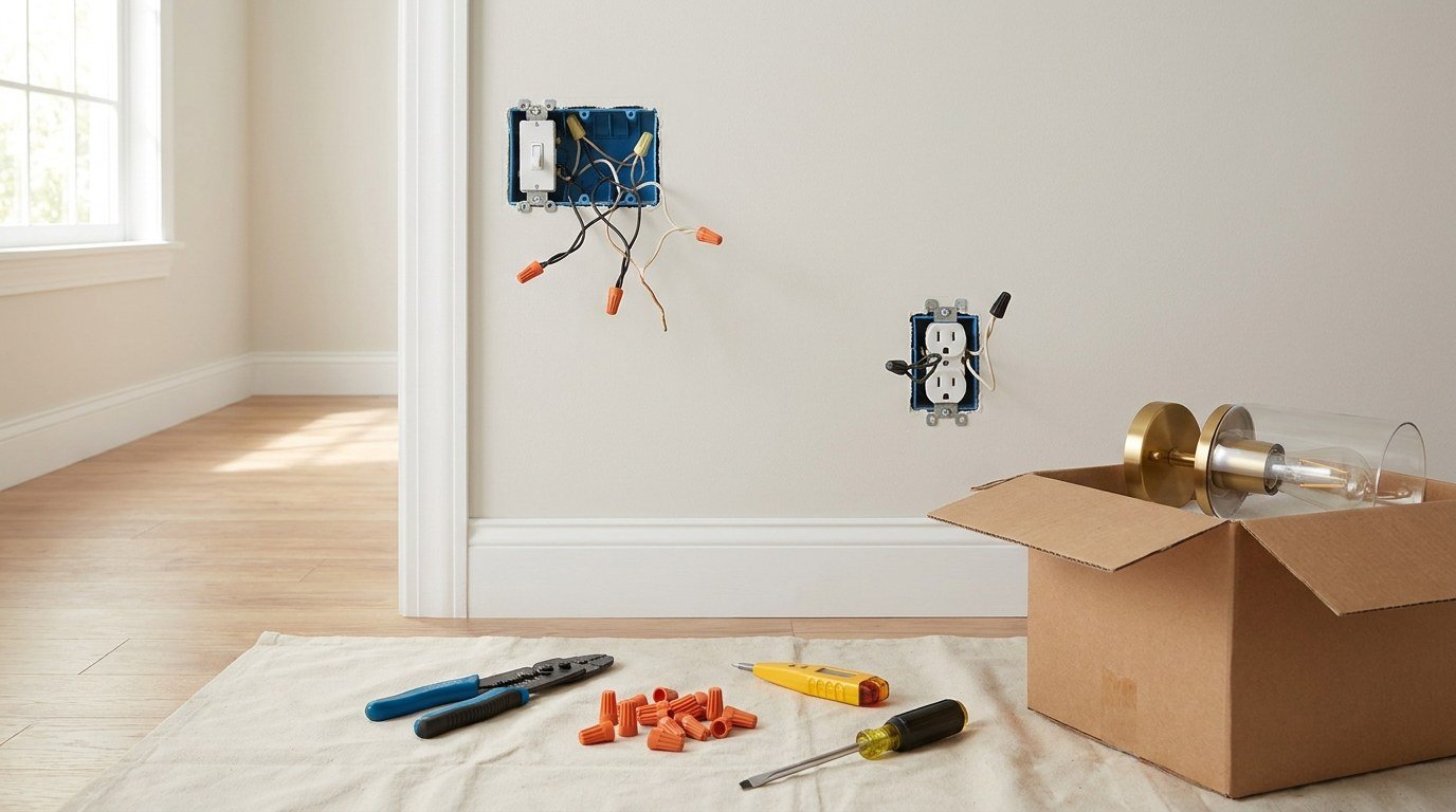 Electrical work in progress in Delray Beach, FL
